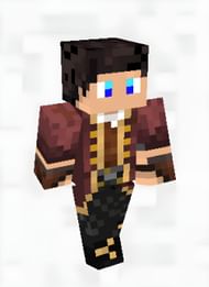 Anime Pirate Skin (Image via SkinsMC)